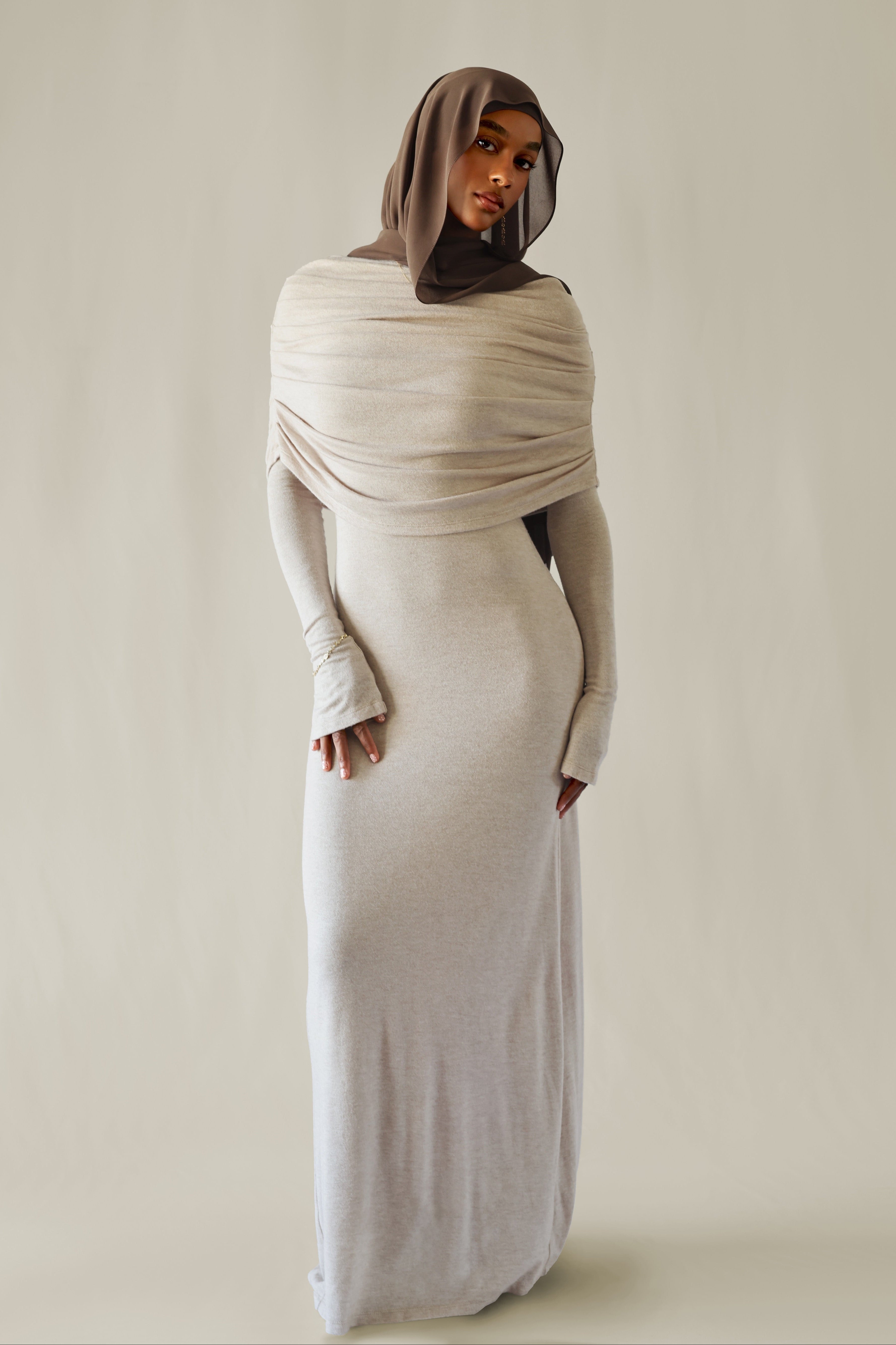 inayah maxi dress Brea Draped Wrap – Size:17.96969697 Simple A-Line Stunning Long Hand wash 30off