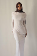Clau Two Piece Ruched Bib Set