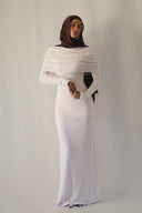 Clau Two Piece Ruched Bib Set