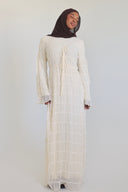 Sabriyah Chiffon Banded Dress