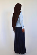 Blueberry Gathered Maxi Dress