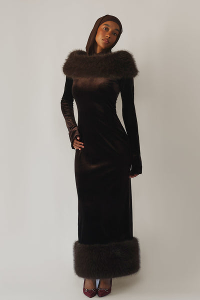 Laila Velvet Gala Gown