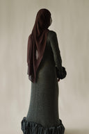 Lilah Olive Cloud Gown