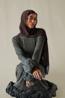 Lilah Olive Cloud Gown