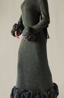 Lilah Olive Cloud Gown