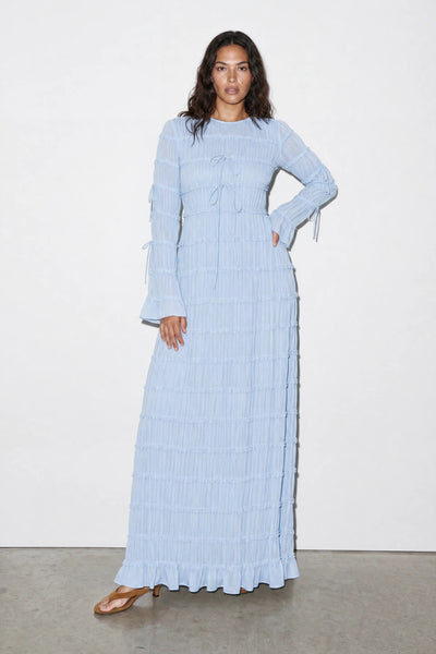 Sabriyah Chiffon Banded Dress